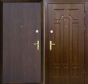 Дверь с ламинатом и МДФ №19